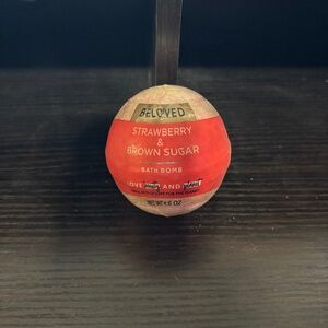 Beloved Strawberry and Brown Sugar Bath Bomb